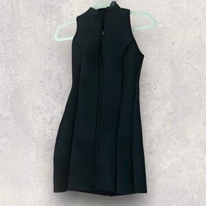 Skims Rubberized Scuba Dress